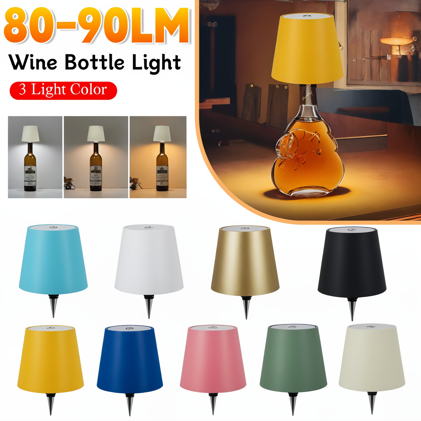 DECO BOTTLE LAMP